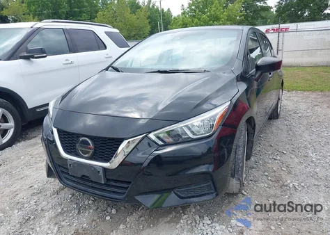 2020 Nissan Versa S Xtronic Cvt from USA, damaged, VIN 3N1CN8DV2LL807469